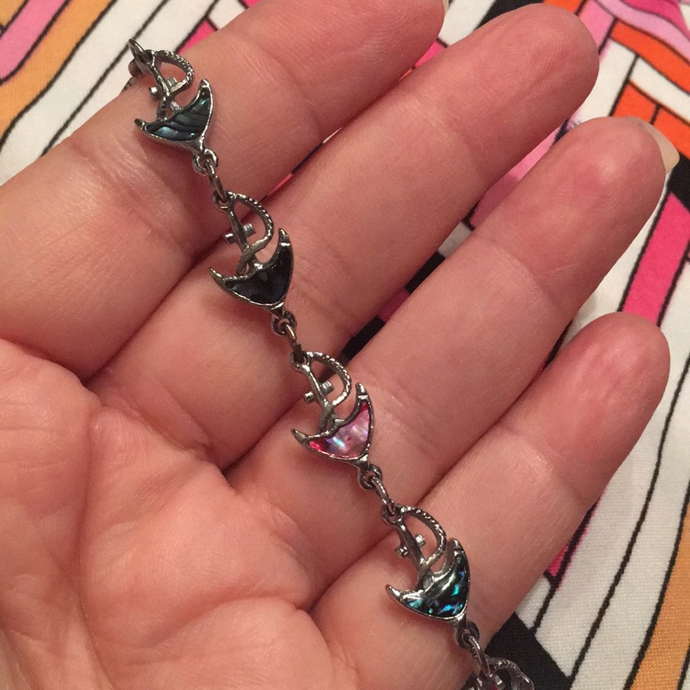 🎈SALE🎈🐚#32.”ABALONE” SHELL 👣 ANKLET 🐚